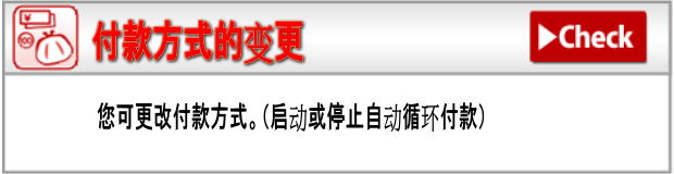 Rakuten credit card Payement method